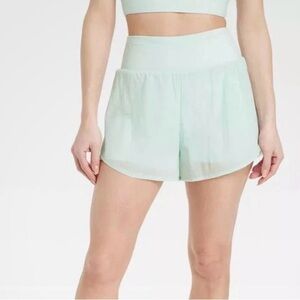 all in motion Mint High-Waist Athletic Shorts Size Large